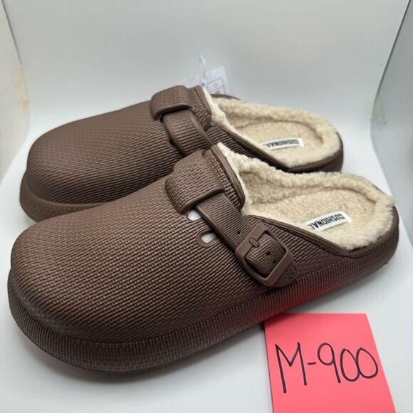 CUSHIONAIRE Women's Fable Cloud Recovery Clog with +Comfort 11 BROWN NEW - Picture 3 of 7